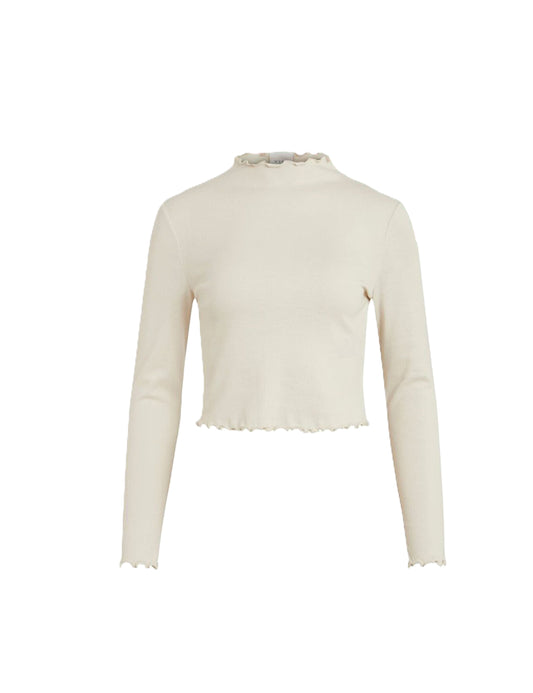 VILA                                         VIMORA L/S cropped top i674