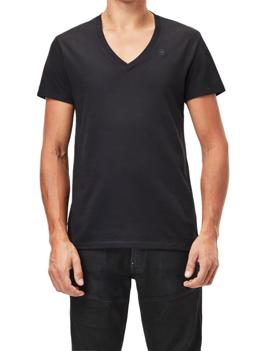 G-Star RAW Base htr vts\s pachet de 2 negru solid i391