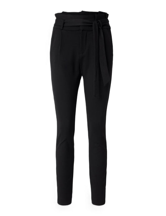 VERO MODA 
VMEVA PAPERBAG - Pantaloni - negru i495