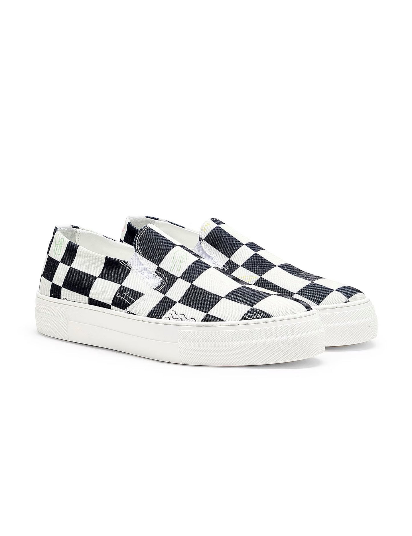 8 by YOOX
LEATHER LOW-TOP FLATFORM SLIP-ON SNEAKERS a65