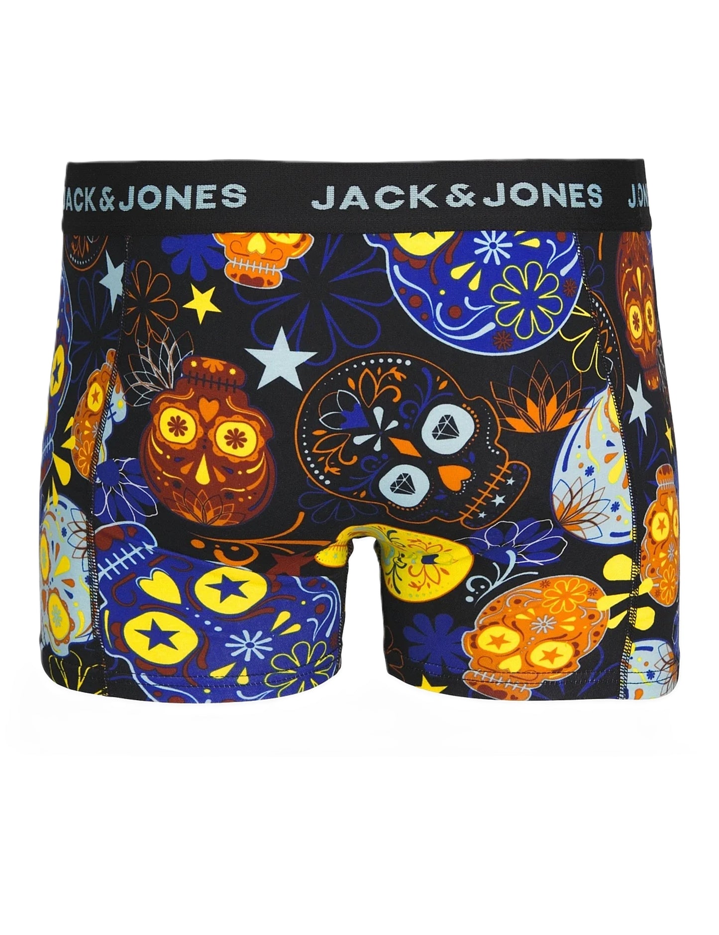 JACK & JONES                               SET DE 3 BOXERI JACSUGAR SKULL TRUNKS NOOS i712